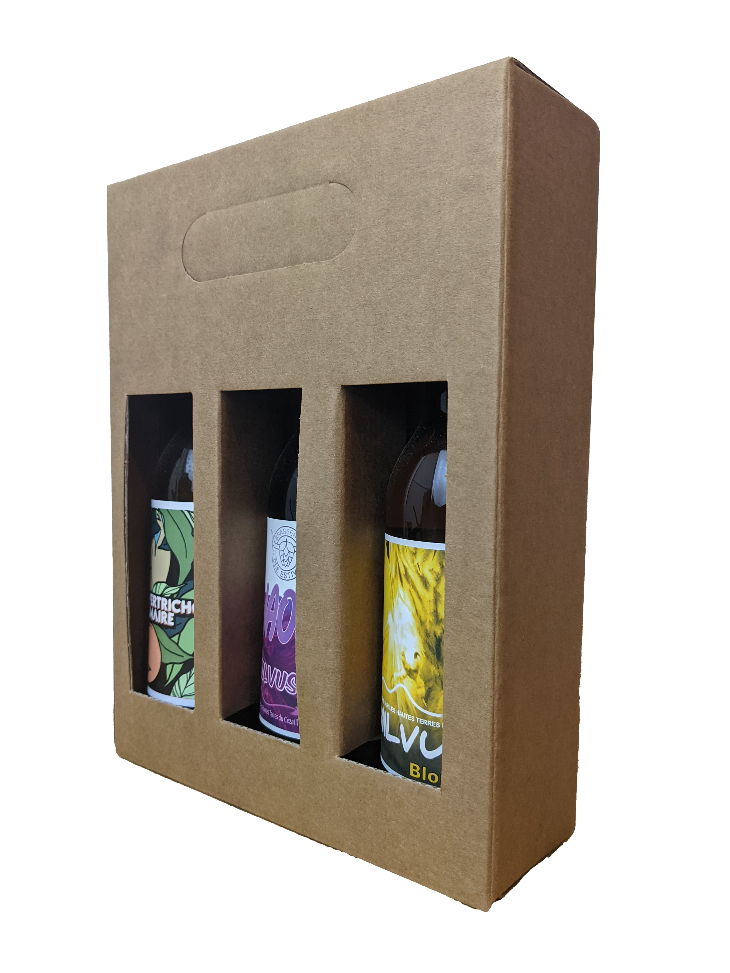 Coffret Carton 3x33cl Auvergne