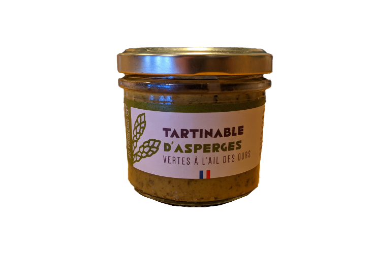 Tartinable d'asperge verte à l'ail des ours Le Mottay Gourmand