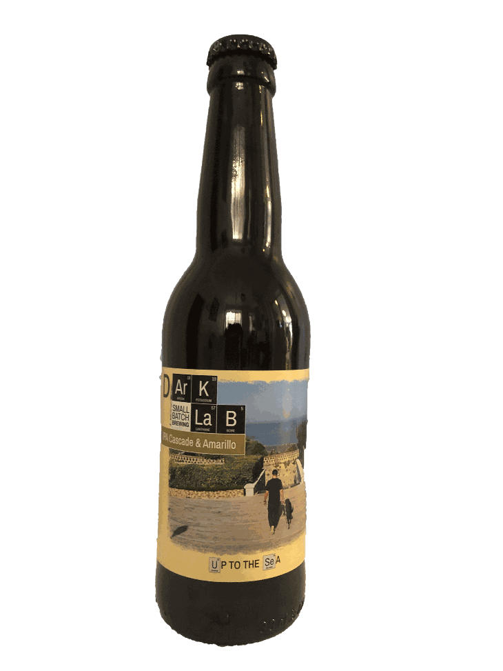 Brasserie Dark Lab IPA CASCADE &amp; AMARILLO bouteille 33cl