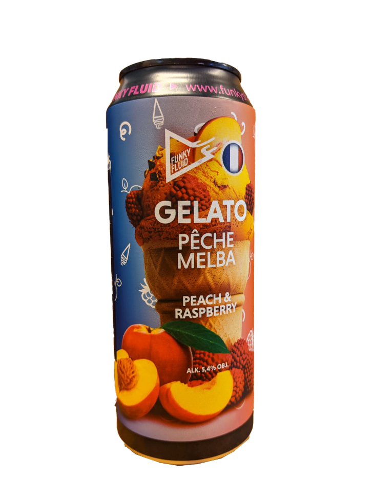 Funky Fluid GELATO : PÊCHE MELBA 50cl