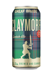 Geat Divide Brewing Company CLAYMORE SCOTCH ALE