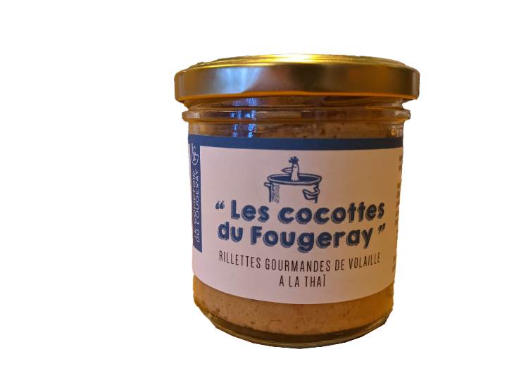 Rillette de volailles à la Thaï Le Mottay Gourmand