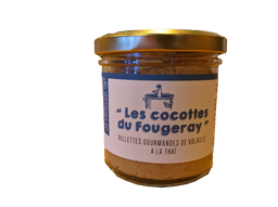 Rillette de volailles à la Thaï Le Mottay Gourmand
