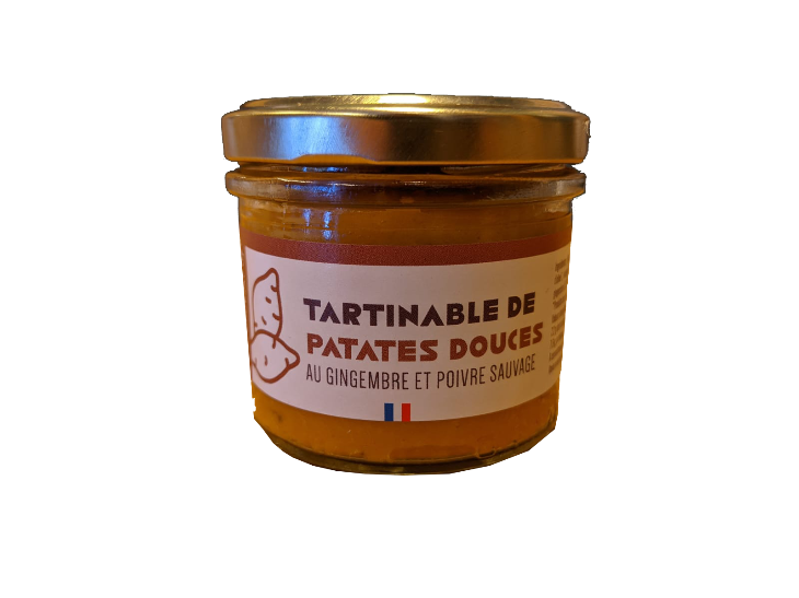 Tartinable de patates douces au gingembre Le Mottay Gourmand