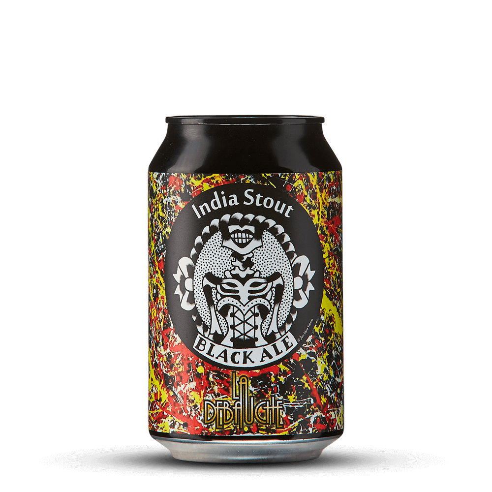 Brasserie La Débauche BLACK INDIA STOUT Cans 33cl